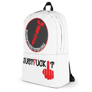 SCREW THE SYSTEM BACKPACK