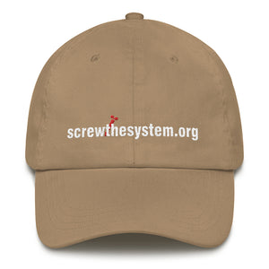 SCREWTHESYSTEM.ORG HAT